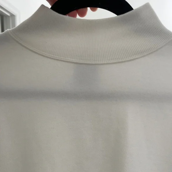 Aritzia Cozy Fleece Boyfriend Mock Sweatshirt NWT - Picture 8 of 9